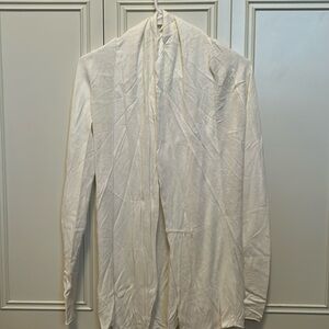 Express XS Cream Long Sweater